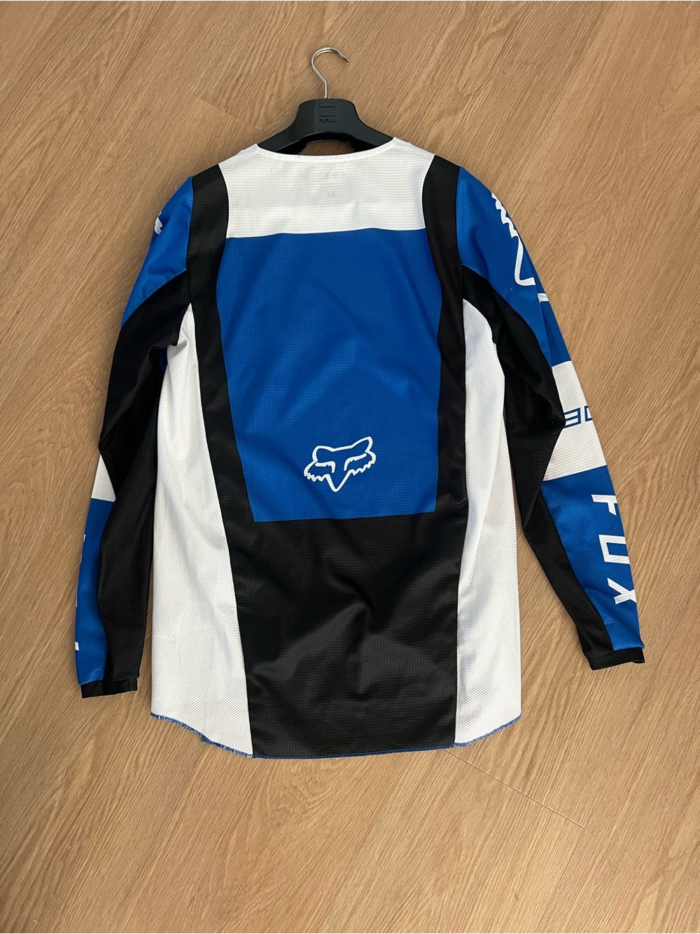 Fox Red and Blue Icon Racing Jersey - Picture 6 of 9